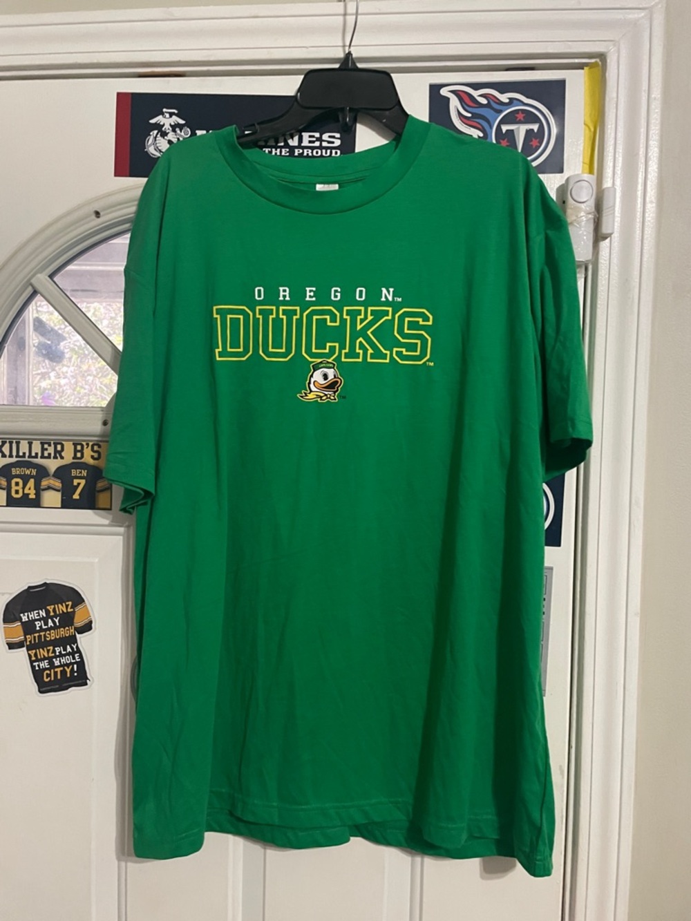 Green Short-Sleeve Logo Tee
